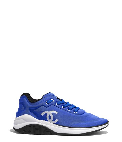 chanel trainers sky blue|chanel shoes for men.